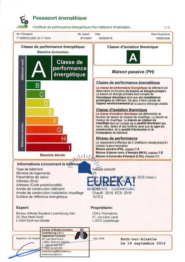 Apartment to sell 2 bedrooms in Luxembourg-Centre ville