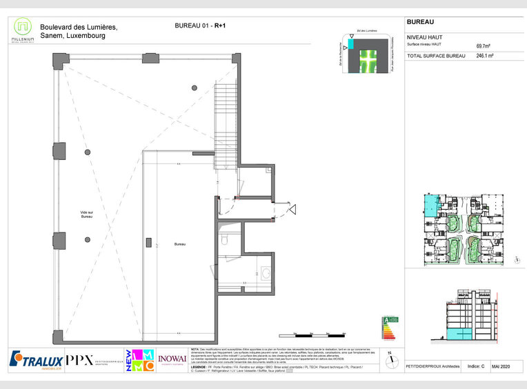 Bureau à vendre à Belvaux (LU) - Réf. 6901039