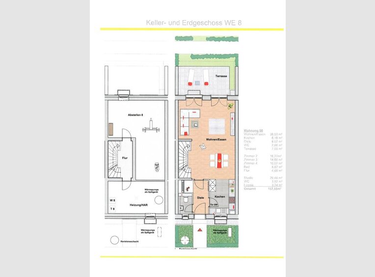 Maison mitoyenne à vendre 5 Pièces à Trier (DE) - Réf. 7204415