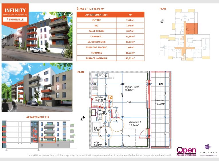 Apartment for sale in Thionville (FR) - Ref. 6731088