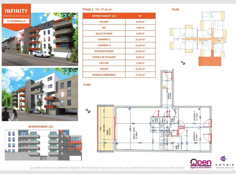Apartment for sale in Thionville (FR) - Ref. 6731088