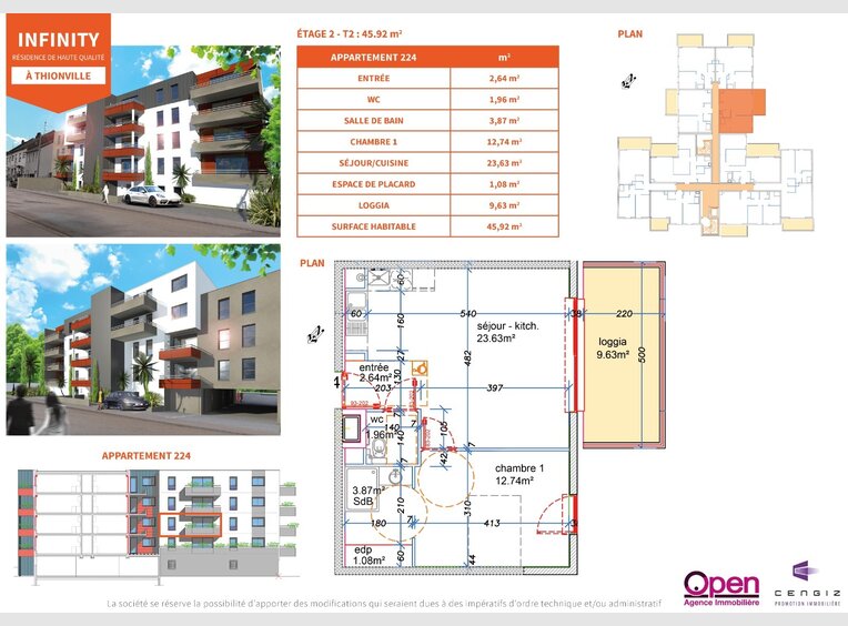 Apartment for sale in Thionville (FR) - Ref. 6731088