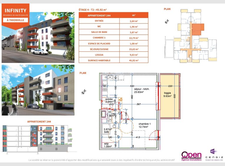 Apartment for sale in Thionville (FR) - Ref. 6731088