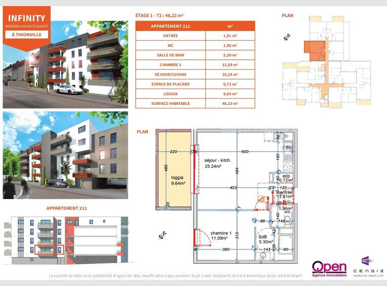 Apartment for sale in Thionville (FR) - Ref. 6731088