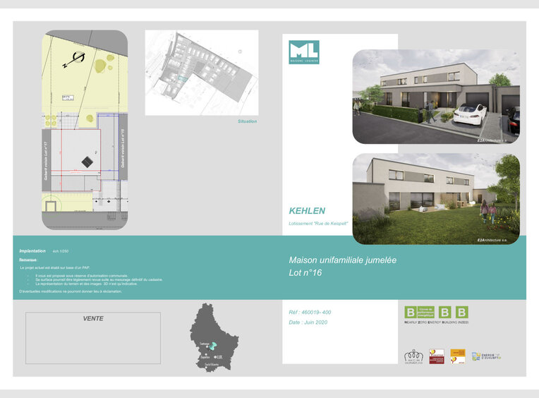 Maison à vendre 3 Chambres à Kehlen (LU) - Réf. 6817391