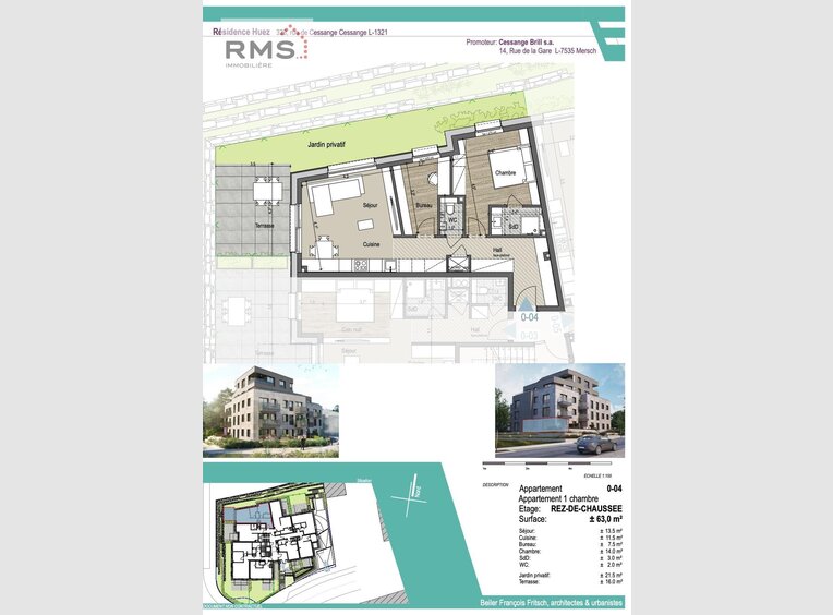 Apartment for sale 1 bedroom in Luxembourg (LU) - Ref. 6720383