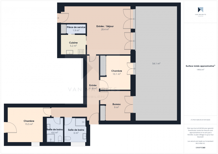 Appartement à vendre 3 chambres à Diekirch