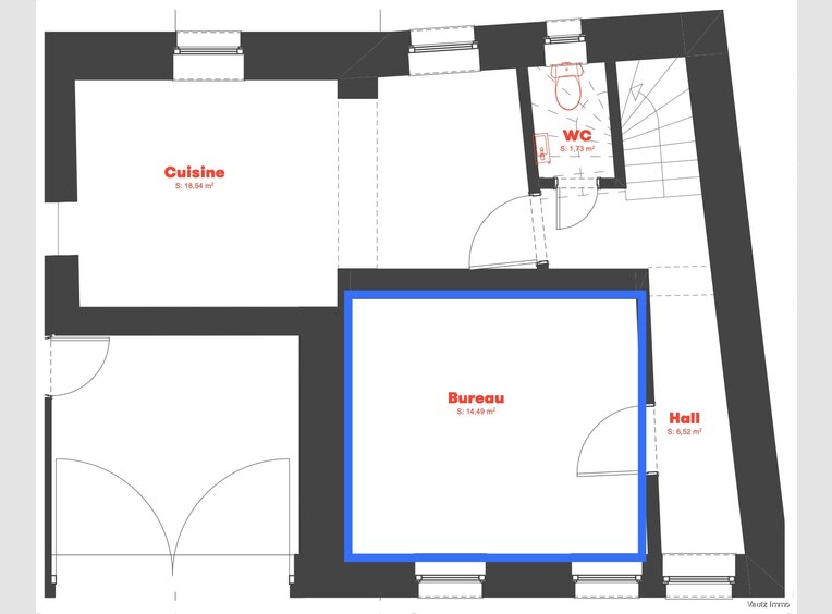 Bureau à louer à Niederdonven (LU) - Réf. 7303071
