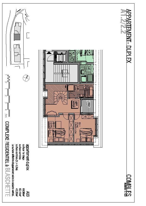 Appartement à vendre 2 chambres à Blaschette