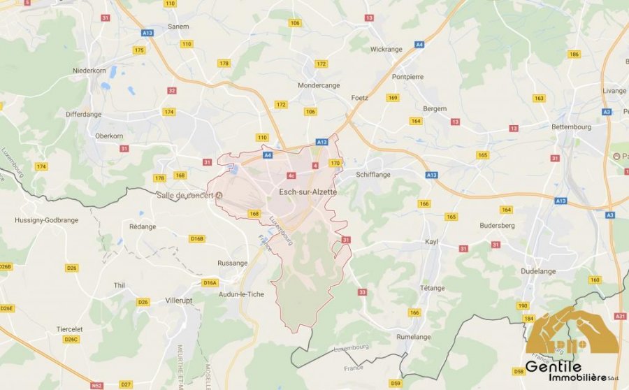 Appartement à vendre 2 chambres à Esch-sur-alzette