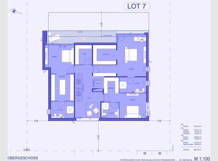 Villa zum Kauf 6 Zimmer in Strassen (LU) - Ref. 5693151