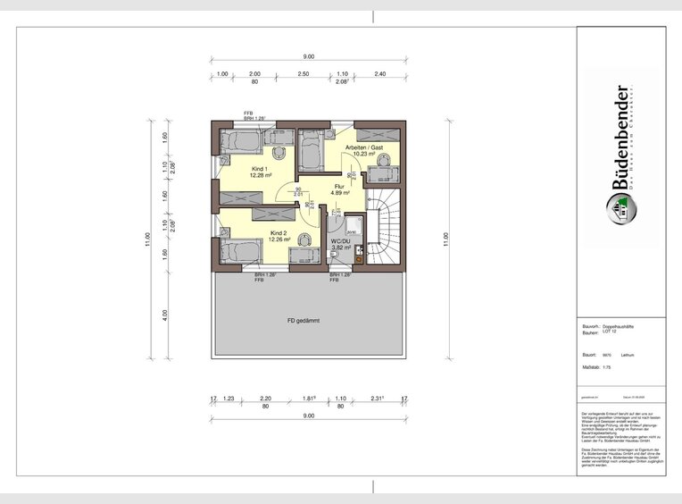 Doppelhaushälfte zum Kauf 4 Zimmer in Leithum (LU) - Ref. 6936047