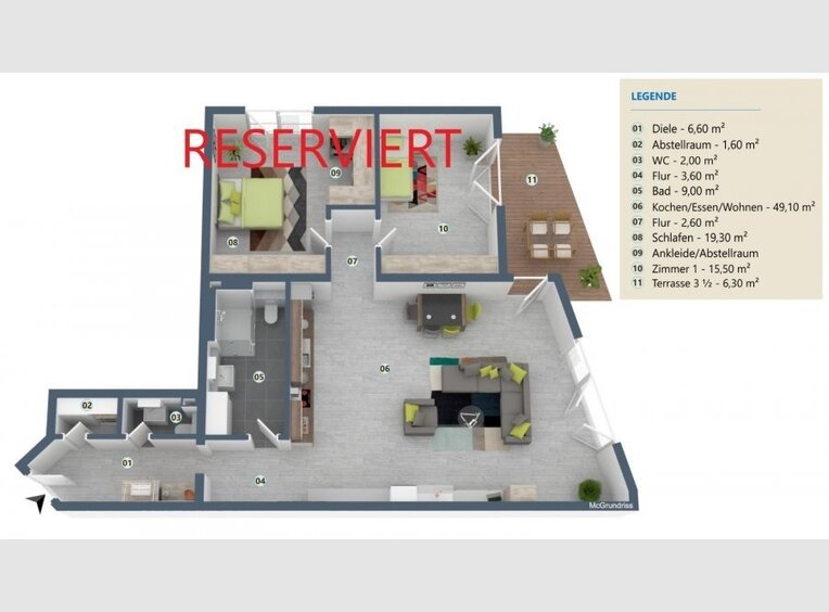 Appartement à vendre 3 Pièces à Palzem (DE) - Réf. 7121151