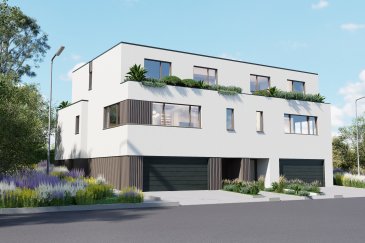 Exclusivement chez ACTIVE INVEST

Maison neuve haut standing à Mondorf-les-Bains
Découvrez cette magnifique maison unifamiliale, aux finitions haut de gamme, située dans un quartier résidentiel calme et prisé de Mondorf-les-Bains. Offrant des volumes généreux, une architecture moderne et un excellent confort de vie, cette propriété se déploie sur trois niveaux avec terrasses, garage double et espace fitness (possible).

Agencement de la maison :
Rez-de-jardin / sous-sol (+/-110m2)
Garage double 
Salle de fitness ou chambres à coucher avec SDB
Buanderie 
Chaufferie 
Hall d'entrée 

Rez-de-chaussée (+/-110m2)
Cuisine ouverte entièrement équipée  
Salle à manger lumineuse 
Séjour spacieux avec accès terrasse 
Bureau/ Chambre (possible) ou agrandissement du séjour 
WC séparé 
Débarras 
Grande terrasse (31,50 m²)
Jardin 

Étage (zone nuit) (+/-110m2)
Suite parentale avec dressing et salle de bain privative 
Deux autres chambres 
Salle de bain commune 
Terrasse (21,01 m²)

Des importantes modifications de l'agencement et les  choix des matériaux sont possibles.

Spécificités techniques :
Chauffage au sol
Ventilation double flux
Pompe à chaleur
Châssis PVC triple vitrage
Stores électriques
Finitions haut de gamme
Doubles emplacements intérieurs
Ascenseur possible

Localisation idéale :
Située dans un quartier calme et verdoyant à Mondorf-les-Bains
Proche des commerces, écoles (nouvelle école européenne), crèches et transports en commun
À deux pas de la forêt, du parcours sportif et de toutes commodités
Accès rapide vers Luxembourg-Ville, Schengen, Remich,

Plans disponibles sur demande
Contactez-nous dès maintenant pour une visite :
 info@active-invest.lu
+352 621 323 867


Nous construisons avec des entreprises solvables ! 
Nous garantissons l'achèvement de la construction !  
Nombreuses achèvement les dernières années ! 
Veuillez-nous contactez, on a plusieurs chantiers en cours. Vous pouvez voir l'évolution de nos récents chantiers (VEFA).