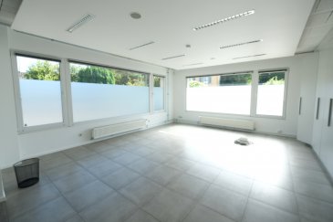 Luxembourg-Mühlenbach, 19A, rue de Mühlenbach, local à bureaux de 439 m2 en excellent état et représentatif, pouvant être utilisé en bureau, profession libérale, centre culturel, école etc. + un dépôt de 245 m2 pour un total de 684 m2. Il est composé comme suit : RDC : entrée, bureau de 32,50 m2, bureau de 31,41m, mi-étage : kitchenette, bureau de 10,55 m2, WC, dépôt de 245 m2. étage : couloir de 43 m2, salle de conférence de 144,8 m2, pièce / archives de 17m2, bureau de 42,6 m2, kitchenette, WC, bureau de 19,9 m2, bureau de 30m2, bureau de 19,4 m2, bureau de 18 m2, couloir de 16,1m2. 10 places de parking à l'extérieur. Très belle finitions, luminaires partout, alarme. Libre de suite, bail de 3 ans. Prix : 9.500 euros par mois + charges individuelles : eau, chauffage, électricité, internet. Frais d'agence : un mois de loyer + TVA à charge du locataire. Contact et visites : Rosalba MAITRE téléphone : 691 550 189 Email : rosalba@parkagence.lu & Arianna GHITTINO, téléphone : 691 205 573, email : arianna@parkagence.lu
