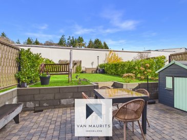 Situated close to all amenities, this house offers a total area of ± 192 m² including ± 150 m² of living space and is arranged as follows:

On the ground floor, the entrance door opens into a hall of ± 7 m² that leads to the living area of ± 50 m² with an open, equipped and fitted kitchen providing access to the terrace and garden, and a separate WC of ± 2 m².

On the 1st floor, a landing of ± 2 m² leads to three bedrooms of ± 12 m², ± 14 m² and ± 24 m² with an adjoining bathroom as well as a shower room of ± 5 m².

On the 2nd floor, there is a large bedroom of ± 34 m² which can be converted into a master suite.

In the basement, a landing leads to a garage of ± 28 m², a cellar of ± 5 m² and ± 16 m² and a separate WC of ± 2 m².

Outside, a terrace and a beautiful sunny garden without vis-à-vis complete the property.

Additional details:

- Ideal location
- Fully renovated house in 2022
- Triple glazing on PVC frames
- Electric shutters
- Security entrance door
- Parquet flooring
- BUDERUS gas boiler
- Underfloor heating and radiators
- Terrace
- Garden
- Garage with electric door
- Schools, nurseries, parks, playgrounds, restaurants, shops
- Served by public transport

Responsible person for the property:

Yuliana Dimitrova
Tel: +352661 50 27 19
email: yuliana@vanmaurits.lu