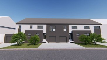 *** Nouveau lotissement  à BETTENDORF ***<br><br>LOT 1: maison en bande sur un terrain de 3.89 ares avec une surface habitable de 216.84m2 + terrasse de 40.17m2, se compose comme suit :<br><br>Situé à Bettendorf, dans une rue très calme, à 6 mn de Diekirch. Il se constitue de 4 maisons d\'une surface totale d\'environ 216 m2 ? 280 m2. Toutes les maisons disposent d\'une grande terrasse et un jardin (avec abri de jardin) :  <br><br>* Rez-de-chaussée : salon avec cuisine ouverte et salle à manger avec accès sur terrasse et jardin, bureau, vestiaire, wc séparée, buanderie et local technique, garage pour deux voitures et deux emplacements extérieurs devant la garage.<br><br>* 1er étage : 3 chambres (dont une parentale avec dressing et accès sur une terrasse de 18m2), une salle de bain et un wc séparée <br><br>* 2ème étage : grenier aménageable, local technique <br><br> Le projet étant encore en phase de construction, diverses modifications peuvent être fait à la demande du client.   Le prix est exprimé à TVA 3%.  Pour plus de renseignements, n\'hésitez pas à nous contacter au 691 850 805.
