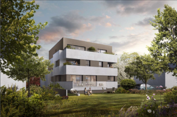 NOUVEAU PROJET : RÉSIDENCES A KEHLEN

L'Agence DAMM PROMOTIONS a le plaisir de vous présenter un appartement dans une nouvelle résidence de 5 appartements de haut de gamme située à l'angle de la rue Juddegaass et de la rue Am Schetzenpesch dans un quartier calme et résidentiel de la commune de Kehlen.

L'appartement se compose comme suit :

Un hall de suivi d'un couloir de ± 6,35 m², desservant le séjour et cuisine de ± 37,02 m², deux chambres de ± 13,93 et 10,12 m², une salle de bain de ± 6,28 m², ainsi qu'un wc séparé de ± 1,81 m², une terrasse de ± 19,57 m² et un jardin de ± 139,84 m².

Au sous-sol, une cave de ± 10,01 m² vient compléter le bien.

L'appartement offre de beaux volumes et bénéficient de par leur exposition et architecture d'une belle luminosité naturelle. Une grande attention a été portée sur les finitions et la disposition des pièces. Le logement est conçu avec des matériaux nobles et de grande qualité afin de garantir aux futurs habitants un confort optimal.

*Possibilité d'acquérir un emplacement de parking intérieur supplémentaire pour 60.000,00 € ou un emplacement de parking extérieur pour 30.000,00 €.

Les prix indiqués pour les appartements comprennent la TVA à 3% (sous réserve d'acceptation par l'administration de l'enregistrement)

CLASSE ÉNERGÉTIQUE B/B

N'hésitez pas à nous contacter pour tout renseignement complémentaire.

DAMM PROMOTIONS tél.: 691 333 378