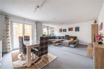 Veuillez contacter Mathieu Bossennec pour de plus amples informations :
- T : 661 521 730
- E : mathieu.bossennec@remax.lu

Remax Select, spécialiste de l'immobilier à Pétange vous propose en exclusivité ce magnifique appartement à la vente à Pétange, au premier étage avec ascenseur d'une petite résidence calme et récente.

Très bien situé, vous trouverez toutes les commodités, à quelques mètres à pied. ( Bus, Gare, Magasin, Médecin, écoles, pharmacie... )

Il dispose de triples vitrages, anti-bruits, d'une terrasse spacieuse bien orientée, et d'un garage privatif intérieur.

Il se compose comme suit : 

- Un hall d'entrée accueillant et spacieux.

- Un WC séparé.

- Un magnifique salon, salle à manger, très spacieux, de près de 40m2 avec accès direct à la terrasse.

- Une cuisine équipée et séparée ( Kichechef ).

- 2 chambres de bonnes tailles.

- Une salle de douche.

L'état est impeccable, absolument aucun travaux à prévoir.

S'ajoute à ce bien :

- Un garage privatif.

- Une cave.

Disponibilité à convenir.


Frais d’agence RE/MAX : 3 % TTC
