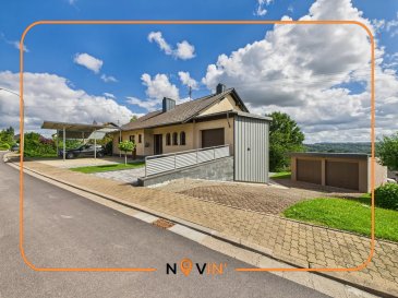 Léon Staus et Novin' Real Estate vous présentent une maison libre de 4 côtés avec logement indépendant en rez-de-jardin, à vendre, située à Mettlach-Nohn (Allemagne). Ce bien offre une superficie habitable de 250 m² pour une surface totale de 307 m², avec un grand jardin, trois garages, un carport pour camping-car, une terrasse avec pergola, un jacuzzi et un spa de nage. La maison se compose d’une habitation principale ainsi que d’un logement indépendant en rez-de-jardin. Cette maison est idéale pour une grande famille.

Le bien se distingue comme suit :

Rez-de-chaussée (niveau principal) : hall d’entrée, espace cuisine et salon ouvert de 51,60 m² donnant accès à un balcon de 9,80 m², quatre chambres de 19,10 m², 14,40 m², 13,70 m² et 10,10 m², une salle de bain avec baignoire, douche, lavabo, WC et urinoir, un WC invité, un garage attenant, un carport pour camping-car, 2 garages additionnels au fond du jardin.

Rez-de-jardin : logement indépendant comprenant un espace salon et salle à manger de 39,30 m², une chambre de 19 m², une salle de bain avec baignoire, douche, lavabo, WC et urinoir, un espace atelier pouvant être aménagé en cuisine, une buanderie, une cave, chaufferie.

Atouts techniques et caractéristiques :

Construction en 1984, entièrement rénovée.
Fenêtres remplacées en 2021 (double vitrage).
Jacuzzi à hydromassage installé en 2021.
Spa de nage intégré en 2021.
Cuisine équipée rénovée en 2006.
Garage supplémentaire construit en 2007.
Chaudière Viessmann de 2010 (chauffage au mazout).
Panneaux photovoltaïques installés en 2023 (production d’électricité).
Volets électriques.
Terrasse avec pergola.
Grand jardin.
Nombreux emplacements de stationnement.

Description de la localité / du quartier :

Nohn est un Ortsteil de la commune de Mettlach, dans l’arrondissement de Merzig-Wadern, Land de Sarre (Allemagne). La commune de Mettlach s’étend sur environ 78 km² et compte plus de 12 000 habitants (2023). Elle est située sur les rives de la Sarre et est connue pour la boucle de la Saarschleife, ses forêts et ses sentiers de randonnée.

La localité dispose de services de proximité accessibles rapidement : centre-ville de Mettlach à environ 6 minutes, supermarché à 7 minutes, gare à 9 minutes, école à 10 minutes en voiture, hôpital à 7 minutes. Un arrêt de bus se trouve à 2 minutes à pied. Mettlach abrite également le siège de l’entreprise Villeroy & Boch. L’environnement naturel vallonné et la proximité des infrastructures facilitent la vie quotidienne et les activités de loisirs.

Visites et informations, contactez : 
Léon Staus / Novin' Real Estate / +352.26.19.21.1

 ---------- 
Leon Staus und Novin Real Estate prasentieren Ihnen ein freistehendes Wohnhaus mit Einliegerwohnung im Gartengeschoss zum Verkauf in Mettlach Nohn Deutschland. 

Diese Immobilie bietet eine Wohnflache von 250 qm bei einer Gesamtflache von 307 qm mit grossem Garten, drei Garagen, einem Carport fuer Wohnmobil, einer Terrasse mit Pergola, einem Jacuzzi und einem Schwimm Spa. Das Haus besteht aus einer Haupteinheit sowie einer separaten Einliegerwohnung im Gartengeschoss. Dieses Haus ist ideal fuer eine grosse Familie.

Die Immobilie gliedert sich wie folgt

Erdgeschoss Hauptebene Eingangsbereich offene Kuche mit Wohnbereich von 51,60 qm mit Zugang zu einem Balkon von 9,80 qm vier Schlafzimmer mit 19,10 qm 14,40 qm 13,70 qm und 10,10 qm ein Badezimmer mit Badewanne Dusche Waschbecken WC und Urinal ein Gaeste WC angrenzende Garage Carport fuer Wohnmobil zwei weitere Garagen im hinteren Teil des Gartens.

Gartengeschoss Einliegerwohnung mit Wohn und Essbereich von 39,30 qm ein Schlafzimmer von 19 qm ein Badezimmer mit Badewanne Dusche Waschbecken WC und Urinal ein Werkstattraum der als Kuche umgebaut werden kann eine Waschkueche ein Keller und Heizungsraum.

Technische Merkmale und Besonderheiten

Baujahr 1984 vollstandig renoviert
Fenster 2021 erneuert Doppelverglasung
Hydromassage Jacuzzi 2021 installiert
Schwimm Spa 2021 integriert
Einbaukuche 2006 renoviert
Zusatzgarage 2007 gebaut
Viessmann Heizung von 2010 Oelheizung
Photovoltaikanlage 2023 installiert Stromerzeugung
Elektrische Rolladen
Terrasse mit Pergola
Grosser Garten
Mehrere Stellplaetze

Beschreibung der Lage

Nohn ist ein Ortsteil der Gemeinde Mettlach im Landkreis Merzig Wadern im Saarland Deutschland. Die Gemeinde Mettlach umfasst etwa 78 qm und zahlt mehr als 12.000 Einwohner Stand 2023. Sie liegt an den Ufern der Saar und ist bekannt fuer die Saarschleife ihre Walder und Wanderwege.

Die Ortschaft verfugt ueber alle wichtigen Nahversorgungsangebote in kurzer Distanz Stadtzentrum Mettlach etwa 6 Minuten Supermarkt 7 Minuten Bahnhof 9 Minuten Schule 10 Minuten Krankenhaus 7 Minuten. Eine Bushaltestelle befindet sich 2 Gehminuten entfernt. In Mettlach befindet sich auch der Hauptsitz des Unternehmens Villeroy und Boch. Die landschaftlich reizvolle Umgebung und die Naehe zu allen Infrastrukturen erleichtern den Alltag und bieten vielfaeltige Freizeitmoeglichkeiten.

Besichtigungen und Informationen kontaktieren Sie
Leon Staus / Novin Real Estate / +352.26.19.21.1

 ---------- 
Léon Staus and Novin Real Estate present a detached house with an independent garden-level apartment for sale, located in Mettlach-Nohn (Germany). 

This property offers a living area of 250 sqm for a total surface of 307 sqm, with a large garden, three garages, a carport for a motorhome, a terrace with pergola, a jacuzzi, and a swim spa. The house consists of a main residence as well as an independent apartment on the garden level. This home is ideal for a big family.

The property is arranged as follows:

Ground floor (main level): entrance hall, open-plan kitchen and living room of 51.60 sqm with access to a 9.80 sqm balcony, four bedrooms of 19.10 sqm, 14.40 sqm, 13.70 sqm, and 10.10 sqm, a bathroom with bathtub, shower, washbasin, WC and urinal, a guest WC, an attached garage, a carport for a motorhome, and two additional garages at the end of the garden.

Garden level: independent apartment comprising a living and dining area of 39.30 sqm, a bedroom of 19 sqm, a bathroom with bathtub, shower, washbasin, WC and urinal, a workshop space that can be converted into a kitchen, a laundry room, a cellar, and a boiler room.

Technical features and characteristics:

Built in 1984, fully renovated
Windows replaced in 2021 (double glazing)
Hydromassage jacuzzi installed in 2021
Integrated swim spa installed in 2021
Fitted kitchen renovated in 2006
Additional garage built in 2007
Viessmann boiler from 2010 (oil heating)
Photovoltaic panels installed in 2023 (electricity production)
Electric shutters
Terrace with pergola
Large garden
Multiple parking spaces

Description of the locality / neighborhood:

Nohn is a district of the municipality of Mettlach, in the Merzig-Wadern district, Saarland (Germany). The municipality of Mettlach covers around 78 sqm and has more than 12,000 inhabitants (2023). It is located on the banks of the Saar River and is known for the Saarschleife bend, its forests, and its hiking trails.

Local amenities are quickly accessible: Mettlach town center about 6 minutes, supermarket 7 minutes, train station 9 minutes, school 10 minutes by car, hospital 7 minutes. A bus stop is only 2 minutes’ walk away. Mettlach is also home to the headquarters of the company Villeroy & Boch. The hilly natural surroundings and the proximity of infrastructure make everyday life and leisure activities convenient and enjoyable.

Viewings and information, contact:
Léon Staus / Novin Real Estate / +352.26.19.21.1