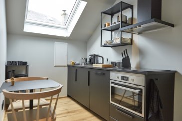 Luxembourg-Clausen Location  - Studio     2 195 € SHORT TERM RENTAL
Studio fully equipt and fully serviced - Garden for modern outdoor life. 
For our guests only acces to cafe and wineroom at the premises 
Amazing location in the city of Luxembourg