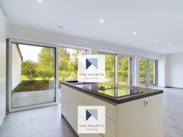 Découvrez ce charmant appartement d'une superficie d'environ 105 m² pour une surface brute d'approximativement 123 m², proposé à la vente, il se situe au 173, route de Trèves à Niederanven.

À votre arrivée, un hall d'entrée lumineux d'environ 4 m², ouvrant sur une chambre spacieuse d'environ 14 m². Une salle de douches moderne d'environ 4 m², équipée d'un WC et lavabo, ajoute une touche de confort supplémentaire.

Le point culminant de cet appartement est le salon/séjour baigné de lumière, d'une superficie d'environ 47 m². Les grandes portes coulissantes offrent un accès direct à une magnifique terrasse orientée Nord-Ouest, d'une surface d'environ 65 m², idéale pour profiter des journées ensoleillées et des soirées en extérieur.

La chambre principale, d'une superficie d'environ 26 m², comprend un espace dressing pour un rangement optimal. Elle est complétée par une salle de douches attenante, équipée d'un lavabo et d'un WC, offrant un espace privé et fonctionnel.

Un emplacement de parking dans le garage et un débarras avec raccordements buanderie est inclus dans l'appartement.

Détails complémentaires :

- Chauffage au gaz
- Châssis PVC, triple vitrage, volets électriques -chauffage au sol

Notre équipe se tient à votre disposition pour toute demande complémentaire ou pour organiser une visite. N'hésitez pas à nous contacter pour plus d'informations.

Agent Responsable :
Nora Benjeriou
Tel. +352 691 136 875
Email. nora@vanmaurits.lu