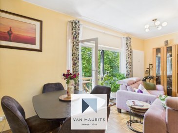 Situé à Luxembourg-Kirchberg (1A, rue de Kirchberg), au 2ième étage de la résidence «Les Terrasses du Soleil» datant de 1994, cet appartement d'une surface habitable de ± 90 m² pour une surface totale de ± 108 m² se compose comme suit:

Un hall d'entrée de ± 9 m² dessert un séjour salon/salle à manger/cuisine de ± 29 m² avec accès à un balcon de ± 4 m², 2 chambres de ± 9 et 11 m², une salle de bain de ± 3 m², une chambre de ± 21 m² avec salle de douche séparé de ± 5 m², une buanderie de ± 2 m² et un débarras ± 1 m².

Au sous-sol une cave de ± 4 m² et 1 emplacement de ± 14 m² complètent l'offre.

Détails complémentaires:

· Orientation sud ; 
· Ascenseur ;
· Vue dégagée et sur la verdure ;
· Situation recherchée, quartier résidentiel calme à 5 min. des institutions européennes ;
· À quelques minutes en voiture du centre-ville de Luxembourg ;
· Gare de Dommeldange à 10 min. à pied ;
· Commerces (Auchan) et services à proximité ;
· Parc Laval et 2 aires de jeux accessibles à pied ;
· Charges à 320 euros/mois ;
· Travaux de rafraîchissement à prévoir ;
· Belles balades dans la nature environnante.

Personne de contact: Katia Gravière au 661332 982 ou katia@vanmaurits.lu