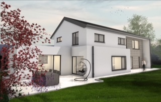 Situé au calme dans une rue sans issue de Munsbach dans la commune très recherché de Schuttrange, se grand terrain à construire représente une opportunité exceptionnelle pour la réalisation de votre projet de construction.

Le terrain de 15,12 ares comprend une nouvelle construction construite sur une ancienne construction. Maison à fort potentiel, vendu en état brut semi-fermé, avec un projet de construction/rénovation existant et approuvé par la commune.

Sur base du projet et des plans actuel la maison à finaliser libre des 4 côtés disposerait d’une surface habitable de ± 275 m² pour une surface totale de ± 334 m².

Elle se composerait comme suit :

Au rez-de-chaussée un hall d'entrée de ± 22 m² avec cage d’escalier dessert d’un côté une cuisine de ± 15,7 m² et son espace/coin repas de ± 11,57 m² avec accès à une première terrasse de ± 33 m² et une arrière-cuisine/réserve de ± 10 m².

De l’autre côté le hall d’entrée dessert le séjour de ± 33 m² avec accès à la première terrasse et donnant sur la salle à manger ouverte de ± 21 m² avec accès à une deuxième terrasse de ± 30 m².

La Salle à manger dessert un bureau de ± 5 m², une buanderie de ± 8 m², ainsi que la chambre parentale de ± 16 m² avec dressing de ± 5 m² et salle de bain de ± 8 m².

Au 1ier étage la cage d’escalier donne sur un espace circulation/séjour de ± 26 m² avec un palier et couloir desservant une salle de bain de ± 12 m², 3 chambres de ± 20, 21 et 22 m² ainsi qu’un bureau chambre d’amis de ± 16 m².

Au sous-sol une cave de ± 9 m² et une cave à vin de ± 10 m².

Un garage 2 voitures de ± 40 m² et un grand jardin de ± 1.300 m² complètent l’offre.

La maison étant au stade de projet en cours et en état brut semi fermé, les espaces peuvent encore être repensés, les plans modifiés ou la construction être démoli en vue de la réalisation d’un autre projet. 

Données techniques du terrain :
- PAP QE Zone HAB 1a et Zone d’aménagement différé
- Type des constructions : Maisons unifamiliales isolées et jumelées (deux niveaux).
- Recul avant : 3m min. et 8m max.
- Recul latéral : 3m mi.
- Recul arrière : 6m min.
- Largeur des constructions : 6.5m min.

Généralités :
- Disponible de suite
- Passeport énergétique C - C
- Vue dégagée panoramique dans un beau cadre verdoyant
- Village résidentiel calme tout en restant proche de Luxembourg-ville
- Idéalement situé à quelque minutes à pieds : commerces, restaurants, écoles, maison relais, clubs de sports, bus et train (gare de Munsbach à 5 minutes), accès autoroutes
- A quelques minutes de l’aéroport de Luxembourg, du Kirchberg et des instances européennes
- Pistes cyclable et sentiers pédestres, forêts (parcours vita, espace fitness extérieurs)

Pour toutes informations complémentaires veuillez nous contacter :
Maurits van Rijckevorsel
Email : maurits@vanmaurits.lu
Tel.: +352 621 198 891