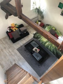 METZ à côté de la Cathédrale, F1 bis de 36.77 m²

Composé d'une pièce principale avec coin cuisine équipée, d'une salle de bain (baignoire), de WC et d'un espace mezzanine (non meublé)

Chauffage individuel électrique

Libre