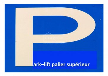 CDBimmo vous propose à la vente un parking intérieur de type Parklift palier supérieur, spacieux dans une résidence calme 
Adresse : 32 ROUTE DE BELVAUX L-4510 OBERKORN
***Ce bien vous intéresse, vous souhaitez d’avantage d'informations. N'hésitez pas à nous contacter au (+352) 28 80 28 80 / cdbimmo@cdbgest.lu
***Si vous souhaitez vendre ou louer votre bien, profitez de notre expérience et de notre parfaite connaissance du marché au Luxembourg. Nous vous offrons une estimation personnalisée avec une réelle expertise.
***CDBgest est membre de la Chambre immobilière du Grand-Duché de Luxembourg (seul organisme accrédité par l'Etat pour la certification des agents immobiliers), et membre de la Chambre de Commerce de Luxembourg, gages de qualité.

CDBimmo offers for sale a spacious, upper-level indoor Parklift car park in a quiet residence 
Address : 32 ROUTE DE BELVAUX L-4510 OBERKORN
***This property interests you and you would like more information. Please contact us on (+352) 28 80 28 80 / cdbimmo@cdbgest.lu
***If you wish to sell or rent your property, take advantage of our experience and our perfect knowledge of the Luxembourg market. We offer you a personalised valuation with real expertise.
***CDBimmo is a member of the Chambre immobilière du Grand-Duché de Luxembourg (the only state-accredited body for the certification of estate agents), and a member of the Luxembourg Chamber of Commerce, a guarantee of quality.