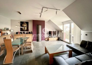 L'agence immobilière Immo-Contact vous propose ce superbe appartement de +/− 107m² situé à Goeblange, commune de Koerich (Capellen)

En dernier étage d'une résidence à 6 unités, avec 2 chambres, bureau, balcon et 2 parkings intérieurs.

Idéalement situé dans une rue très calme, à quelques mètres d'un arrêt de bus et à moins de 5 minutes des crèches et de la maison relais. 
Vous retrouverez également parcs et aires de jeux à 10 minutes.

L'appartement se compose comme suit :

Rdch:
- Hall d'entrée avec vestiaire
- Salon donnant accès au balcon avec vue dégagée
- Espace salle à manger 
- Cuisine équipée avec fenêtre
- Chambre à coucher de +/−20m² 
- Salle de bain avec douche, toilette et fenêtre
- WC séparé

A l'étage :
- Hall de nuit avec espace rangement
- Chambre à coucher 
- Bureau
- Salle de bain avec douche, toilette et fenêtre 

Un emplacement intérieur avec cave attenante, une seconde place de parking et un jardin commun viennent compléter ce bien.

Avec toutes ses caractéristiques, l'appartement est idéal pour une famille ou pour un investissement locatif.

Visites possibles en semaine et le samedi.

Pour toutes informations contactez-moi au +352 621 391 355.

Estimation de votre bien (sous 48h), contactez nous +352 26 311 992 ou sur info@immocontact.lu.<br /><br /> ---------- <br />The real estate agency Immo-Contact proposes you this superb apartment of +/− 107m ² located in Goeblange, commune of Koerich (Capellen)

On the last floor of a residence with 6 units, with 2 bedrooms, office, balcony and 2 indoor parking spaces.

Ideally located in a very quiet street, a few meters from a bus stop and less than 5 minutes from the nursery and the nursing home. 
You will also find parks and playgrounds at 10 minutes.

The apartment is composed as follows:

Rdch:
- Entrance hall with checkroom
- Living room with access to the balcony with open view
- Dining area 
- Equipped kitchen with window
- Bedroom of +/− 20m². 
- Bathroom with shower, toilet and window
- Separate toilet

On the first floor :
- Night hall with storage space
- Bedroom 
- Study
- Bathroom with shower, toilet and window 

An interior space with adjoining cellar, a second parking space and a common garden complete this property.

With all its features, the apartment is ideal for a family or for a rental investment.

Visits possible on weekdays and Saturdays.

For all information contact me at +352 621 391 355.

Estimation of your property (within 48h), contact us +352 26 311 992 or on info@immocontact.lu.