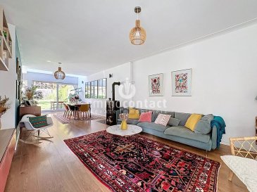 L’agence immobilière Immo-Contact a le plaisir de vous présenter cette superbe maison familiale de ±235 m², idéalement située dans le quartier prisé de Luxembourg-Neudorf, à seulement quelques minutes du centre-ville et du Kirchberg.

Cette propriété a d’ailleurs servi de décor au tournage du film luxembourgeois Little Duke, symbole de son élégance et de son atmosphère unique.

Édifiée sur un terrain de 5,27 ares, cette maison, légèrement surélevée par rapport à la rue, bénéficie d’une belle prestance.
À l’arrière, elle s’ouvre sur un jardin plat exposé Ouest, bordé par la forêt, offrant une vue dégagée sans vis-à-vis et un environnement paisible et verdoyant.
La terrasse, parfaitement intégrée à l’ensemble, invite à la détente et aux moments de convivialité, dans un cadre serein et lumineux.
Le quartier, résidentiel et recherché, combine calme absolu et proximité immédiate des commodités : écoles, crèches, commerces, restaurants et transports publics.

Description des surfaces :

- Hall d’entrée 
- Le séjour, baigné de lumière naturelle, un poêle à bois, situé entre le salon et la salle à manger, renforce cette atmosphère conviviale. 
- La cuisine ouverte, entièrement équipée, est encadrée de belles fenêtres offrant une véritable vue en tableau sur la nature environnante. Cet espace lumineux et apaisant s’intègre harmonieusement à la pièce de vie et invite à la convivialité. 
- Un bureau, pouvant également servir de chambre d’amis, ainsi qu’un WC séparé, complètent ce niveau.

- L’étage accueille trois chambres spacieuses, dont une suite parentale avec dressing et salle de bains privative. 
Toutes les chambres offrent de beaux volumes.
- Une seconde salle de bains complète cet espace.

- Le sous-sol comprend un garage, une cave, une buanderie et une chaufferie, garantissant un maximum de praticité. 

- Un studio indépendant, avec cuisine équipée et salle de bains, vient compléter le bien, idéal pour accueillir un membre de la famille, un invité ou bénéficier d’un revenu locatif.

Visites possibles en semaine et le samedi.

Pour toutes informations contactez-moi au +352 621 391 355.

Estimation de votre bien (sous 48h), contactez nous +352 26 311 992 ou sur info@immocontact.lu

 ---------- 
The Immo-Contact estate agency is delighted to present this superb family home of ±235 m², ideally located in the sought-after neighbourhood of Luxembourg-Neudorf, just a few minutes from the city centre and Kirchberg.

This property was used as the setting for the Luxembourgish film Little Duke, a testament to its elegance and unique atmosphere.

Built on a plot of 5.27 acres, this house, slightly elevated above street level, has a beautiful presence.
At the rear, it opens onto a flat, west-facing garden bordered by the forest, offering unobstructed views and a peaceful, green environment.
The terrace, which blends in perfectly with the rest of the property, is ideal for relaxing and socialising in a serene and bright setting.
The residential and sought-after neighbourhood combines absolute calm with immediate proximity to amenities: schools, nurseries, shops, restaurants and public transport.

Description of the rooms:

- Entrance hall
- The living room, bathed in natural light, has a wood-burning stove located between the lounge and dining room, enhancing the cosy atmosphere.
- The open-plan, fully equipped kitchen is framed by beautiful windows offering a picturesque view of the surrounding countryside. This bright and soothing space blends harmoniously with the living room and invites conviviality.
- An office, which can also be used as a guest room, and a separate WC complete this level.

- The first floor has three spacious bedrooms, including a master suite with a dressing room and en-suite bathroom.
All the bedrooms are very spacious.
- A second bathroom completes this space.

- The basement includes a garage, cellar, laundry room and boiler room, ensuring maximum practicality. 

- An independent studio, with a fitted kitchen and bathroom, completes the property, ideal for accommodating a family member, a guest or providing rental income.

Viewings available on weekdays and Saturdays.

For further information, please contact me on +352 621 391 355.

For a valuation of your property (within 48 hours), please contact us on +352 26 311 992 or at info@immocontact.lu.