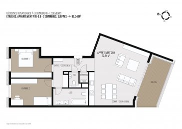 LE PRIX AFFICHE = 3% TVA INCLUS 
INCLUS EMPLACEMENT PARKING
POUR INVESTISSEURS PRIX 17% = 1.487298..-€
INCLUS EMPLACEMENT PARKING

Le PROJET RENAISSANCE 
vous propose des appartements de haut standing dans une situation exceptionnelle à deux pas du centre Ville de Luxembourg, proche de toutes les
commodités ainsi que des accès autoroutes, desservi par tous les réseaux de transport en commun, notamment du futur tracé ouest du tram.
Le PROJET RENAISSANCE se compose de deux immeubles individuels reliés par un double sous-sol
commun proposant 132 appartements. 
pour tous les types d'acquéreur
allant du STUDIO au PENTHOUSE 
incluant des caves et emplacements.
Un des points fort du PROJET RENAISSANCE est certainement sa conception de type SMARTBUILDING. 
qui vous offre entre autres un système de domotique intelligent ainsi qu-un  système de « Packstation » connecté notifiant de l'arrivée de vos colis et vous permettant d'en déposer pour envoi.
Dans le cadre du PAP, en coordination avec le service des parcs de la Ville, un concept paysager pour le site a été élaboré.,qui intègrede de façon harmonieuse l'ensemble résidentiel dans son environnement naturel.