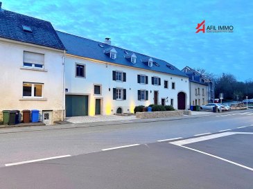 AFIL IMMO a le plaisir de vous proposer une très belle maison/fermette des années 1730, classée monument national.

Maison d'exception, style fermette, entièrement rénovée en 2008, 2017 et 2020.
La grande surface habitable est répartie sur 2 étages et rez-de-chaussée.
Le terrain de +-13,3 ares dispose d'un beau jardin aménagé, d'un grand abris de jardin, d'une pergola avec bac d'eau et de plusieurs terrasses.

Grande cave avec accès depuis la rue.

Rez-de-chaussée: 2 portes d'entrée, 2 halls d'entrée,  grande buanderie, WC séparé , grande cuisine équipée avec accès terrasse et jardin, salon avec cheminée et salle à manger.

1er étage: 2 chambres à coucher, 2 salles de bains avec douche et baignoire, une suite parentale , une grande pièce ouverte avec accès terrasse et cheminée.

2ième étage (sous combles): mezzanine, grenier, local technique, 3 chambres à coucher.

Pour compléter ce bien d'exception et pour votre confort, garage pour 2 voitures avec accès depuis la maison et 2 emplacements extérieur,

AFIL IMMO s'engage à vous accompagner dans toutes vos démarches immobilières (estimation, vente, location de biens, recherche de financements).

Votre satisfaction est notre priorité !

Les prix indiqués incluent les frais d'agence ainsi que la TVA.