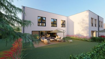 En future construction et située dans un quartier exclusivement résidentiel, Belle maison neuve disposant d'une surface totale de +/- 160 m2 dont +/- 139 m2 habitables, sur +/- 4 ares de terrain privatif, comprenant :

Au rez-de-chaussée :
- Hall d'accueil.
- WC séparé.
- Grand salon et salle à manger avec accès de plain-pied à la terrasse de +/- 16 m2 et au jardin arrière.
- Cuisine non équipée ouverte sur salle à manger avec accès de plain-pied à la terrasse et au jardin.
- Débarras.
- Garage pour 1 voiture + parking extérieur.

Au 1er étage :
- Hall d'étage.
- 3 chambres à coucher dont une suite parentale avec salle de bains privative.
- Débarras
- Local technique
- Salle de bains.
- Buanderie.

Classe énergétique AA : CONSTRUCTION EN BETON 100% POUR UNE MEILLEURE ISOLATION ACCOUSTIQUE / Chaudière pompe à chaleur avec chauffage par le sol / Triple vitrage et volets électriques / VMC double flux ...

PRESTATIONS DE GRAND STANDING : SALLE DE BAINS COMPLETES AVEC MOBILIER INCLUS, REVETEMENTS DES SOLS AU CHOIX ET INCLUS JUSQU'À 65 €/ M2 HT ET HORS POSE.

Les plans restent modifiables selon vos besoins et les nécessités techniques à respecter. Frais d'acte notarié applicables sur le montant de la quote-part de terrain. Application directe du taux de TVA à 3 %.

Situé à proximité immédiate du Lycée International Lenster.