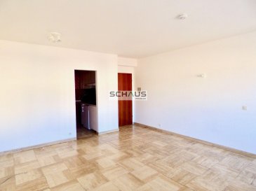Schaus Immobilier propose à la location ce studio d\'une surface d\'environ 33,50m2 sis au deuxième étage d\'une résidence avec ascenseur, se composant comme suit :<br><br>-	Une pièce principale avec accès à un balcon<br>-	Une kitchenette<br>-	Une salle de bains avec baignoire<br><br>Le bien est complété d\'une cave d\'une surface d\'environ 3,13m2 au premier sous-sol.<br><br>La résidence est idéalement implantée au c½ur de Luxembourg-Bonnevoie à proximité immédiate de toutes les commodités tels que les transports en commun, les axes de circulation, les commerces de proximité, pharmacie, boulangerie, etc.<br><br>Nous sommes à votre disposition pour tout renseignement complémentaire.<br><br>Les honoraires de négociation s\'élèvent à un mois de loyer augmenté de la TVA de 17% en vigueur.<br>