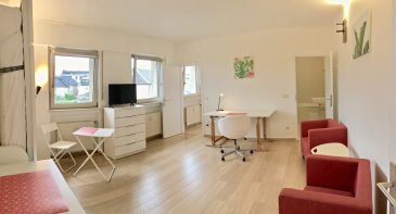 Location  - Studio  à Mamer    prix :  1 300 €  Découvrez ce charmant studio au 3ième et dernier étage à louer à Mamer, au Luxembourg, proposé par UNIC. 
Ce bien immobilier est une excellente opportunité pour les personnes cherchant un espace de vie confortable et bien situé.
Détails de la propriété: 
Ce studio de 35 m² , seul logement sur cet étage, se présente entièrement meublé, facilitant une installation rapide et confortable. 
Location charges comprises : 1.450€ sauf électricité et internet
Il dispose d'une salle de bains avec jacuzzi, d'une cuisine équipée et séparée idéale pour les amateurs de cuisine. 
Pour faciliter les trajets quotidiens, un garage est inclus, tandis qu'un local à vélos est disponible pour les amateurs de mobilité douce. 
Le bien propose également une cave et un grenier, offrant ainsi des solutions de stockage astucieuses. 
Les résidents bénéficieront de la tranquillité d'esprit apportée par la présence d'un ascenseur dans un immeuble qui compte trois étages. 
De plus, la fibre optique garantit un accès Internet rapide et fiable, un atout indispensable aujourd'hui. Avec une orientation sud, ce studio promet une belle luminosité naturelle au fil de la journée. 
À proximité: Avec son atmosphère conviviale, Mamer est parfaitement situé pour répondre à toutes vos attentes. 
Pour vos besoins quotidiens, malls et supermarchés sont aisément accessibles, ainsi que des restaurants et cafés diversifiés pour satisfaire toutes les envies culinaires. 
Les amateurs de plein-air apprécieront la proximité des parcs et espaces de loisirs, tandis que les services de santé offrent des prestations médicales de premier plan. 
Enfin, la localisation idéale permet un accès pratique aux transports publics, facilitant vos déplacements au Luxembourg et ailleurs.
Ne ratez pas cette occasion exceptionnelle! N'attendez plus pour planifier une visite. 
Contactez-nous dès maintenant via le formulaire de contact ou par téléphone pour découvrir ce studio unique.