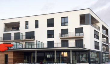 QUARTIER « OP HUDELEN » à Schifflange

Bel appartement avec 1 chambre à coucher, terrasse en Tek de 25 m² et 1 Parking privatif dans la Résidence  