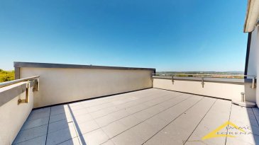 L'agence IMMOLORENA de Pétange a choisi pour vous cette magnifique appartement au troisième est dernier étage avec ascenseur, d'environ 92 m2 habitables, situé à Rodange, à proximité de toutes commodités, commerces et transports en commun.

Description du bien :

Le hall d'entrée de 8,57 m2
La salle de bain de 5,32 m2 avec douche 
Deux chambres de :
1ère chambre de 16,89 m2
2ème chambre de 11,62 m2 (14,31 m2 au sol)
Un WC séparé de 1,77 m2
Hall de 3,99 m2
Le double living avec cuisine ouverte faisant 35,96 m2 (41,38 m2 au sol) donnant accès à la terrasse
Le débarras de 1,73 m2 avec coin de buanderie
La terrasse de 22,92 m2

SOUS-SOL :

Une cave de 4,77 m2
Deux emplacements :
1er emplacement faisant 13,01 m2
POSSIBILITÉ D'ACQUERIR UN DEUXIEME EMPLACEMENT INTERIEUR AU PRIX DE 35.000 €

CARACTERISTIQUES DE L'APPARTEMENT: 

Grande terrasse
L’appartement dispose de deux emplacements intérieurs privatifs
Appartement situé à l’arrière du bâtiment
Classe énergétique: C.C

A VOIR ABSOLUMENT !!!!

Pour tout contact :
Joanna RICKAL : 621 365 640
Vitor Pires : 691 761 110

L'agence ImmoLorena est à votre disposition pour toutes vos recherches ainsi que pour vos transactions LOCATIONS ET VENTES au Luxembourg, en France et en Belgique.