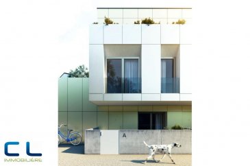 Nous vous proposons à la vente dans le nouveau projet  immobilier de standing « Place Benelux » :
Une maison de 148m2 dont 135,44m2 habitables.

Au sous-sol :
- Un box fermé avec accès privatif
- une cave
Au rez-de-chaussée :
- Des jardins privatifs
- Une grande terrasse avec un accès au jardin
- Un WC séparé
- Une cuisine ouverte
- Un grand living

Au premier étage :
- Deux chambres à coucher
- Deux salles de bain

Au deuxième étage :
- Une chambre à coucher
- Une salle de bain
- Une terrasse de +/- 5 m2 

Ce nouveau projet  à l\'architecture contemporaine est constitué de 5 maisons en bande, d\'une résidence de 6 appartements et d\'un local commercial. 
Il est idéalement situé à la Place Benelux, dans le quartier résidentiel d\'Esch nord, quartier calme et accueillant, qui possède encore de petits magasins de proximité, d\'autres infrastructures (telles que piscine, école, crèches, hôpital \') ou services (poste, banques etc), se trouvent aussi dans ce quartier. Les transports en commun ainsi que l\'autoroute A 4 se trouvent à quelques mètres. 
A 5 minutes en voiture du site Belval.

Les prix indiqués comprennent la TVA à hauteur de 3%, il y a la possibilité d\'acheter en supplément des emplacements de parking intérieurs.

N\'hésitez pas à nous contacter pour de plus amples renseignements, les plans et cahier de charges sont à votre disposition sur  simple demande.

Commission d\'agence comprise dans le prix à la charge du vendeur.  
Ref agence : EACVB69-79-M3
