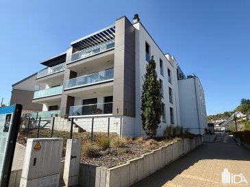 L'Immobilière de l'Attert vous propose en location ce magnifique appartement situé à Ettelbruck, toutes les commodités sur place.

L'appartement de 84,98 m² situé au 2ème étage (avec ascenseur) se compose de:

- hall d'entrée avec coin vestaire (armoires intégrées)
- wc séparé
- salle de bain avec douche, wc et double lavabos
- 2 chambres à coucher de +/- 14 et 10 m² avec armoires intégrées
- beau séjour / salle à manger avec coin cuisine équipée et sortie sur balcon de +/- 15m².

L'appartement dispose d'une cave ainsi que de 2 emplacements intérieurs.

Loyer : 2 100€
Charges : 280€
Caution : 2 mois de loyer
Frais d'agence : 1 mois de loyer + TVA (partagé 50/50 entre locataire et bailleur)

Ce bien vous intéresse !

Merci de remplir le 