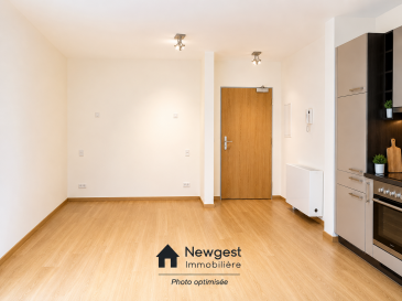 Newgest Immobilière vous propose à la location ce superbe studio idéalement situé au 53, Avenue de la Liberté, en plein cœur de Luxembourg-Ville, à proximité immédiate de la Gare Centrale, du tramway, des commerces, restaurants et de toutes les commodités. 

Situé au 2? étage d'une résidence contemporaine avec ascenseur, ce studio d'une surface habitable de 33,23 m² bénéficie d'un agencement fonctionnel et d'une excellente luminosité. Le bien se compose d'une agréable pièce de vie, d'une cuisine ouverte entièrement équipée ainsi que d'une salle de douche. Une cave privative ainsi que l'accès à une buanderie commune complètent le bien. 

Les atouts

* Adresse recherchée sur l'Avenue de la Liberté
* 33,23 m² habitables
* 2? étage avec ascenseur
* Cuisine ouverte équipée
* Salle de douche
* Cave privative
* Buanderie commune
* Excellente luminosité
* Gare Centrale accessible à pied
* Tramway à proximité immédiate
* Classe énergétique : D / D Dossier-Newgest-Studio-Avenue-de-la-Liberte.pdf

Loyer mensuel : 1400€  
Charges : 350€  
Garantie locative : 2800€  
Disponibilité : à définir  

Pour tout renseignement complémentaire ou pour organiser une visite :

Newgest S.à r.l. Immobilière  
Tél. : (+352) 27 75 81 00  
E-mail : info@newgest.lu
