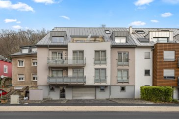 En Exclusivité, ImmoHouse vous propose ce superbe appartement 2 chambres idéalement situé à Luxembourg-Muhlenbach.

Au 1er étage d'une résidence soignée avec ascenseur cet appartement coup de coeur de 78,12m² se compose de :

- Un agréable hall d'entrée
- Un grand salon/salle à manger très lumineux avec balcon 
- Une cuisine équipée ouverte sur la pièce de vie
- Deux grandes chambre à coucher 
- Une salle de bain avec wc 

A cela s'ajoutent:
- Un parking intérieur privatif
- Une cave privative
- Une buanderie

Un magnifique objet à découvrir ...

Infos et visites sur rdv