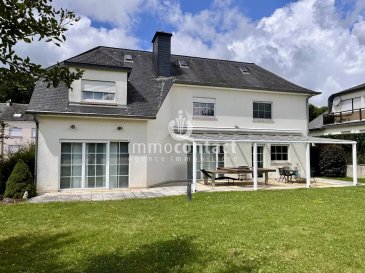 L’agence immobilière Immo-Contact vous propose à la vente une maison individuelle libre de quatre côtés, située à Leudelange, dans un environnement résidentiel calme et agréable.

Un terrain d’environ 8,8 ares, cette maison développe une surface habitable d’environ 270 m² et offre de très beaux volumes, idéals pour une famille à la recherche d’espace, de confort et de fonctionnalité.

Les atouts principaux
• Maison libre de quatre côtés
• Surface habitable d’environ 270 m²
• Terrain d’environ 8,8 ares
• 5 chambres à coucher
• Dressing
• 2 salles de bains avec possibilité d’aménager une troisième
• Garage fermé pour 2 voitures
• 2 emplacements extérieurs supplémentaires
• Cave avec plusieurs pièces offrant de nombreuses possibilités (rangement, loisirs, bureau, etc.)
• Beaux volumes et potentiel d’aménagement
• Environnement résidentiel et agréable

La maison se compose de spacieux espaces de vie lumineux, de chambres confortables ainsi que d’un dressing apportant un réel confort au quotidien.
Les caves disposent de plusieurs pièces distinctes, offrant un espace supplémentaire appréciable selon vos besoins possible de faire une salle de jeux ou une salle de sport.

Les extérieurs entourent la maison et permettent de profiter pleinement du terrain, garantissant intimité et tranquillité.

Disponibilité à convenir.

Visites possibles en semaine et le samedi.

Pour toute information complémentaire ou pour organiser une visite, contactez-moi au +352 26 311 992.

Estimation gratuite de votre bien sous 48h : +352 26 311 992 ou info@immocontact.lu

 ---------- 
The Immo-Contact real estate agency is pleased to offer for sale a detached house free on all four sides, located in Leudelange, in a quiet and pleasant residential environment.

Set on a plot of approximately 8.8 ares, this property offers around 270 m² of living space and features generous volumes, ideal for a family seeking space, comfort and functionality.

Main features
• Detached house free on all four sides
• Living area of approximately 270 m²
• Plot of approximately 8.8 ares
• 5 bedrooms
• Dressing room
• 2 bathrooms with the possibility of creating a third
• Closed garage for 2 cars
• 2 additional outdoor parking spaces
• Basement with several rooms offering many possibilities (storage, leisure, office, etc.)
• Spacious volumes and strong potential for further layout
• Quiet and pleasant residential setting

The house offers bright and spacious living areas, comfortable bedrooms and a dressing room providing everyday comfort.
The basement consists of several separate rooms, offering valuable additional space with the possibility to create a playroom or a fitness room.

The outdoor areas surround the house and allow full enjoyment of the plot, ensuring privacy and tranquility.

Availability to be agreed.

Viewings possible during the week and on Saturdays.

For further information or to arrange a viewing, please contact me at +352 26 311 992.

Free property valuation within 48 hours: +352 26 311 992 or info@immocontact.lu