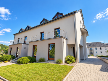 À VENDRE ? Appartement 3 chambres à Erpeldange

JS Partners vous propose à la vente ce spacieux appartement de 111,64 m², situé au 1er étage d'une résidence avec ascenseur à Erpeldange.

Grâce à ses beaux volumes et à ses trois chambres, ce bien offre un cadre de vie confortable et fonctionnel.

L'appartement se compose comme suit :

- Hall d'entrée
- Cuisine équipée
- Salon et living
- 3 chambres à coucher
- Salle de bains
- WC séparé
- 2 balcons d'environ 5 m² chacun
- Cave privative
-  1 emplacement de parking intérieur

Informations complémentaires

La résidence a été construite en 1994 et dispose d'un ascenseur. L'appartement est équipé de fenêtres à double vitrage.

Surface habitable : 111,64 m²  
Prix de vente : 520.000 €

Pour plus d'informations ou pour organiser une visite :

Moura Jemp  
+352 621 216 646

(Les surfaces sont données à titre indicatif)