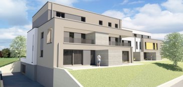 Bridel : Résidence HYDE PARK<br><br>Ensemble résidentiel comportant plusieurs appartements, duplex et maisonnettes.<br>Idéalement situé à Bridel dans un écrin de verdure près de l\'école primaire et du complexe sportif entre la rue F.-C. Greden et la rue des pins.<br><br>Bridel se trouve à 8 km du Kirchberg et du centre ville de Luxembourg, dans un cadre calme et en pleine nature. L\'accès autoroutier pour l\'A6 est à 4 km.<br><br>Les bâtiments seront construits selon les dernières normes environnementales en vigueur AA.<br><br>Les maisonnettes auront un garage pour deux véhicules ainsi que des caves séparées dans le souterrain. Elles disposeront toutes d\'un jardin privatif.<br><br>Livraison début 2020<br><br>Tous les prix annoncés s\'entendent à 3% TVA, sujet à une autorisation par l\'administration de l\'enregistrement et des domaines.<br><br>Surface totale brute: 341.57m2<br>Surface totale nette: 235.72m2<br><br />Ref agence :5480967 Maison 6 Lot014/028/029/039/047