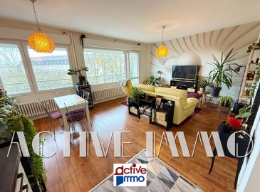 Appartement 3 pièces 64m² THIONVILLE. En exclusivité - THIONVILLE Centre
Idéalement situé entre Metz et Luxembourg.

Proche de la gare, à  proximité des commodités (Arrêts de bus, Cliniques Hôpital, écoles, collèges et lycées), cet appartement rénové de type F3 est idéal si vous ne souhaitez pas faire de travaux et/ou si vous êtes travailleur frontalier !

Cet appartement traversant de 64m² se situe au 3ème étage d'une copropriété sécurisée et très bien entretenue.
Vous serez séduit par la luminosité et la vue dégagée sur le parc depuis l'espace de vie composé, d'un séjour, donnant accès au balcon exposé sud, et d'une cuisine récente équipée et aménagée.
La partie nuit est composée d'une salle d'eau spacieuse, d'un WC séparé avec lave main, ainsi que de 2 chambres de 10 et 12m². La première disposant de son propre balcon, la deuxième, de son dressing.

En complément, l'appartement dispose d'une place de stationnement privative en sous-sol fermé ainsi que d'une cave.
De plus, vous pourrez disposer des nombreux stationnements à usage des habitants de la résidence et de leurs invités. 
Enfin, si vous souhaitez vous déplacer en 2 roues, la copropriété possède un local à vélo sécurisé en RDC. 

Double Vitrage PVC récent avec volets roulants électrique et gestion Domotique 
Chaudière collective GAZ
Syndic professionnel FONCIA
Charges de copropriété = 191€/mois comprenant électricité et entretien des communs, avance sur chauffage + eau, Entretien chaudière, Assurance immeuble, frais de syndic, fonds travaux.
Aucune procédure en cours.

DPE réalisé le 27/02/2025 :  logement classé D pour 160 kwh/m²/an ainsi que D pour les émissions de gaz à effet de serre pour 35 kg co²/m²/an.
Montant estimé des dépenses annuelles d'énergie pour un usage standard : entre 820 et 1150€ par an. Prix moyens des énergies indexés sur l'année 2021 (abonnements compris)

Les informations sur les risques auxquels ce bien est exposé sont disponibles sur le site Géorisques : www.georisques.gouv.fr ».
Copropriété de 127 lots (Pas de procédure en cours).
Charges annuelles : 2300.00 euros.