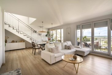 Ce magnifique appartement duplex, construit en 2011, offre un cadre de vie exceptionnel.

Très bien aménagé, il se compose de trois chambres confortables, dont une avec salle douche privative.
A cela s'ajoute une belle salle de bains lumineuse et cosy. 

La pièce de vie est très lumineuse grâce à une vue dégagée, et l’ensemble du logement est décoré avec goût, utilisant des matériaux de haut standing.

Ce bien immobilier a subi des belles transformations il y a 5 ans, notamment la nouvelle cuisine équipée ainsi que l’aménagement d'un dressing à l’étage.

Une cave ainsi qu'un garage pour une voiture viennent compléter le tout.
C’est un bien rare, à la fois moderne et chaleureux!!!!

Le prix affiché s'entend frais d'agence + tva inclus.

REAL G IMMO vous accompagne dans toutes vos démarches administratives et financières. Nous réalisons également une estimation GRATUITE de votre bien si besoin.

 ---------- 
Discover a modern living space in the vibrant area of Rodange, Luxembourg. This spacious apartment spans 117 m² and offers three bedrooms, perfect for families or those needing extra space. Designed with contemporary aesthetics and functionality in mind, the property features a water softener, double glazing, and PVC windows to ensure comfort and energy efficiency.

The apartment is equipped with state-of-the-art amenities, including electric awnings and shutters that provide convenience and a layer of security. Accessibility is a priority, with ensured disabled access and a lift for easy movement throughout the building. High-speed internet and optical fiber make this residence ideal for those working from home or in need of seamless connectivity.

Safety features include a security door and a videophone, adding peace of mind to urban living. Additionally, the building offers modern conveniences like bike rental services, catering to eco-conscious residents. With such thoughtful features, this apartment is perfectly suited for those seeking a sleek, secure, and well-connected home in Luxembourg.