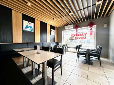 AXHOME IMMO vous propose ce fonds de commerce de ± 100 m² à vendre à Luxembourg (à mi-chemin entre Hesperange et Howald), une affaire à saisir.



Le local est aménagé de manière pratique avec des équipements de qualité, une cuisine de type asiatique (sushi) très fonctionnelle, séparée de la salle principale, et une deuxième salle à l'arrière.



Possibilité de reprendre tous les réseaux sociaux.



Loyer mensuel : 3100 € hors charges.



Local situé au rez-de-chaussée avec vitrine :

- Salle principale plus une deuxième à l'arrière.

- Petit vestiaire.

- Bar-caisse.

- Toilettes H/F.

- Cuisine séparée.

- Pièce annexe pour préparation/stock.

- 4 parkings intérieurs.

- Une grande cave.



Les atouts :



- Très bien situé, à proximité des écoles, du tram et des transports en commun.

- Cuisine équipée :

  - Four, plaques de cuisson électriques, frigos, armoires, lave-vaisselle.

  - Tables, chaises, couverts.



Disponibilité : de suite.



Pour plus d'informations, n'hésitez pas à nous contacter :

- par téléphone : +352 691911993 ROBERTO Alex

- par email : info@axhome.lu

 ---------- 
AXHOME IMMO bietet Ihnen diese Gewerbefläche von ± 100 m² zum Verkauf in Luxemburg (auf halbem Weg zwischen Hesperange und Howald), ein Geschäft zu ergreifen.



Das Lokal ist praktisch eingerichtet mit hochwertiger Ausstattung, einer sehr funktionellen Küche im asiatischen Stil (Sushi), die vom Hauptraum getrennt ist, und einem zweiten Raum im hinteren Bereich.



Es besteht die Möglichkeit, alle sozialen Netzwerke zu übernehmen.



Monatliche Miete: 3100 € ohne Nebenkosten.



Das Lokal befindet sich im Erdgeschoss mit Schaufenster:

- Hauptraum plus ein zweiter Raum im hinteren Bereich.

- Kleine Garderobe.

- Bar und Kasse.

- Toilette m/w.

- Separate Küche.

- Nebenraum für Vorbereitung/Lagerraum.

- 4 Innenparkplätze.

- Großer Keller.



Vorteile:



- Sehr gute Lage, in der Nähe von Schulen, Straßenbahn und öffentlichen Verkehrsmitteln.

- Ausgestattete Küche :

  - Backofen, elektrische Kochplatten, Kühlschränke, Schränke, Geschirrspüler.

  - Tische, Stühle, Besteck.



Verfügbarkeit: ab sofort.



Für weitere Informationen können Sie sich gerne an uns wenden :

- per Telefon: +352 691911993 ROBERTO Alex

- per E-Mail: info@axhome.lu

 ---------- 
AXHOME IMMO offers you this ± 100 m² business for sale in Luxembourg (halfway between Hesperange and Howald), a great opportunity.



The premises have a practical layout with quality equipment, a very functional Asian-style kitchen (sushi), separated from the main room, and a second room at the back.



Possibility of taking over all social networks.



Monthly rent: €3,100 excluding charges.



Ground-floor premises with shop window:

- Main room plus a second room to the rear.

- Small checkroom.

- Cash bar.

- M/F toilet.

- Separate kitchen.

- Additional room for preparation/storage.

- 4 indoor parking spaces.

- Large cellar.



Features:



- Excellent location, close to schools, streetcar and public transport.

- Fully equipped kitchen:

  - Oven, electric hobs, fridge, cupboards, dishwasher.

  - Tables, chairs, cutlery.



Availability: immediate.



For further information, please do not hesitate to contact us:

- by phone: +352 691911993 ROBERTO Alex

- by email: info@axhome.lu