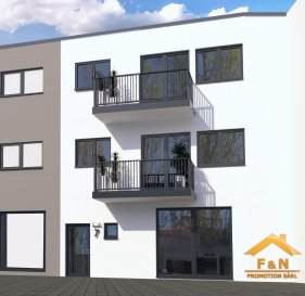 F&N Promotion bietet Ihnen hier eine gemütliche, neue Wohnung im Herzen von Ettelbruck, nur einige Meter von der 